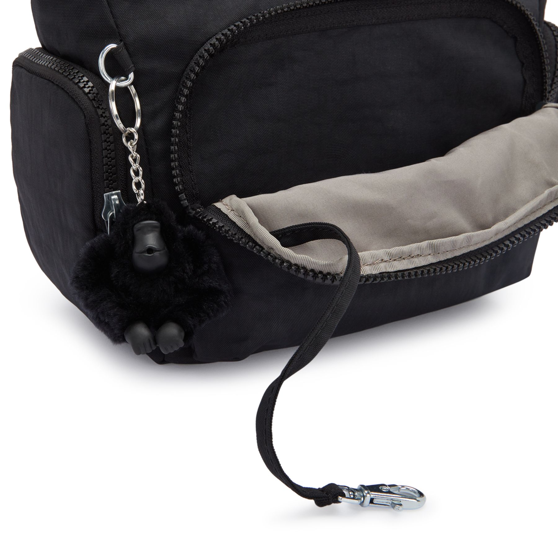 GABB S Sac à bandoulière de taille moyenne avec bandoulière réglable - Black Noir