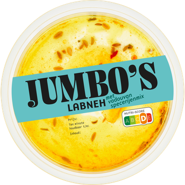 Jumbo's Labneh met Vadouvan Specerijenmix 125 g