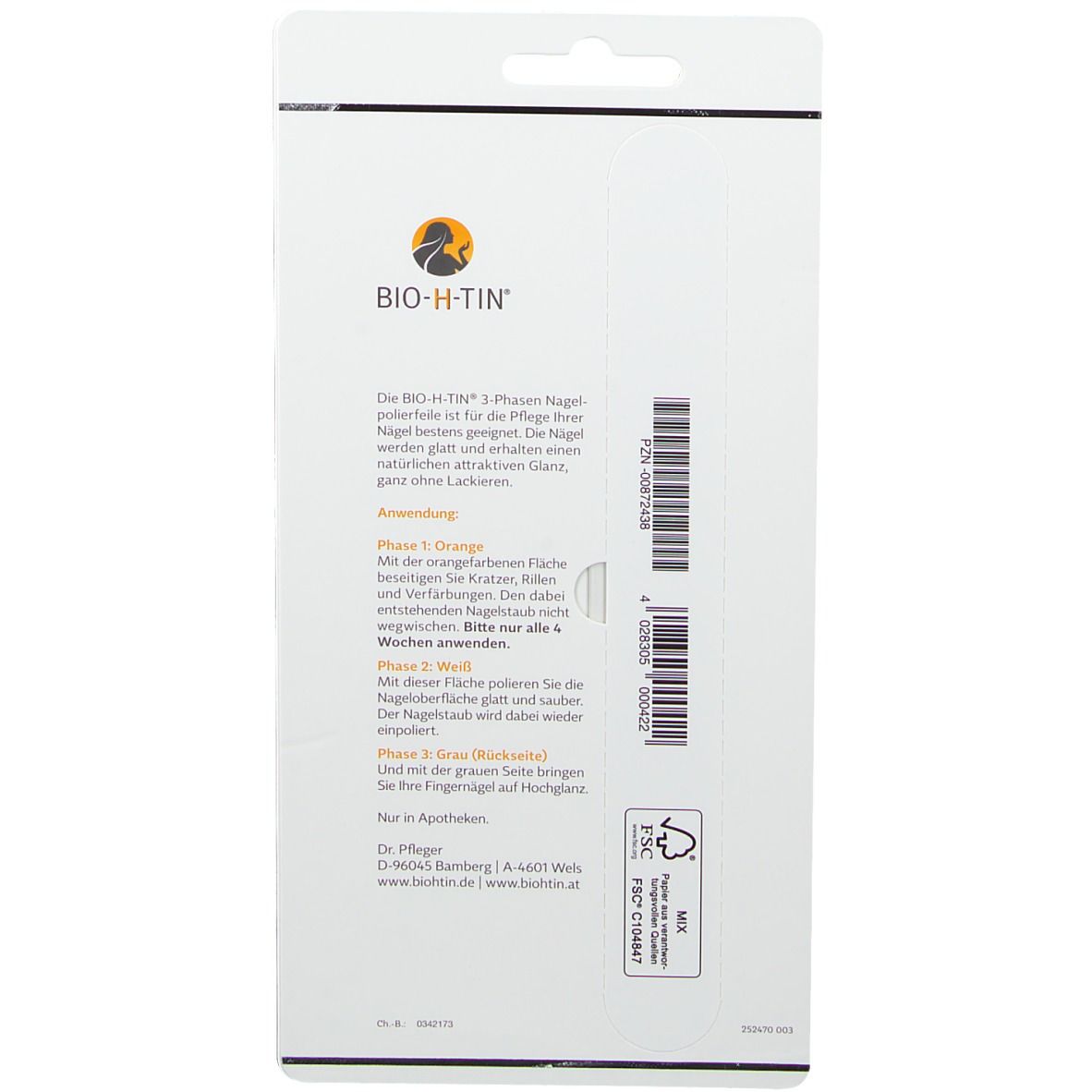BIO-H-TIN® Nagelpolierfeile