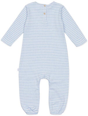 Luca & Lola Natale Jumpsuit, Blue Stripes