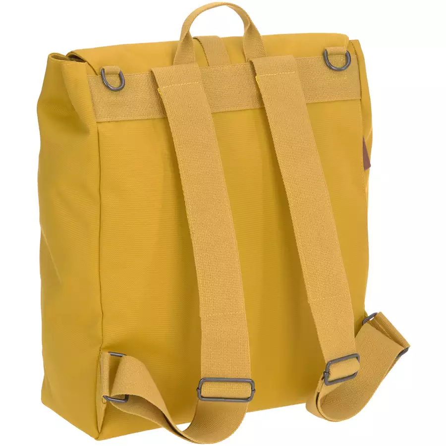 LÄSSIG Wickelrucksack GRE Backpack Adventure lemon curry