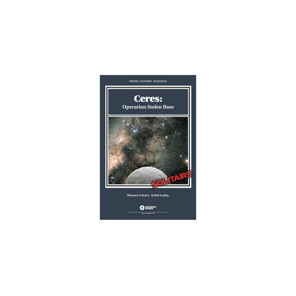 Mini Games Series - Ceres : Operation Stolen Base