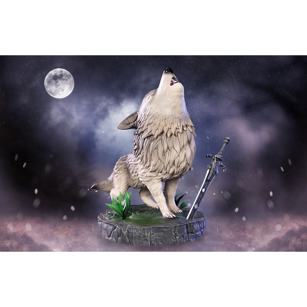 First 4 Figures Dark Souls actionfigur (The Great Gray Wolf Sif)