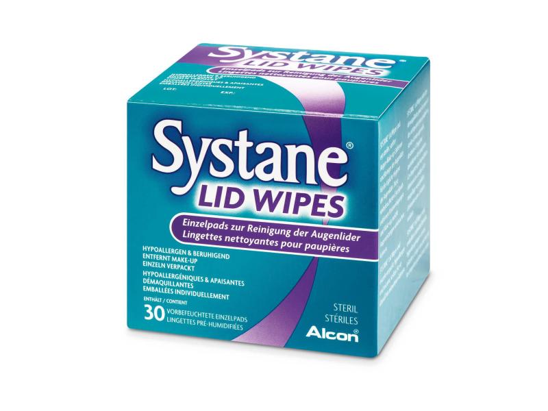 Systane Lid Wipes 30 Kompressen Augenlid-Reinigungspads