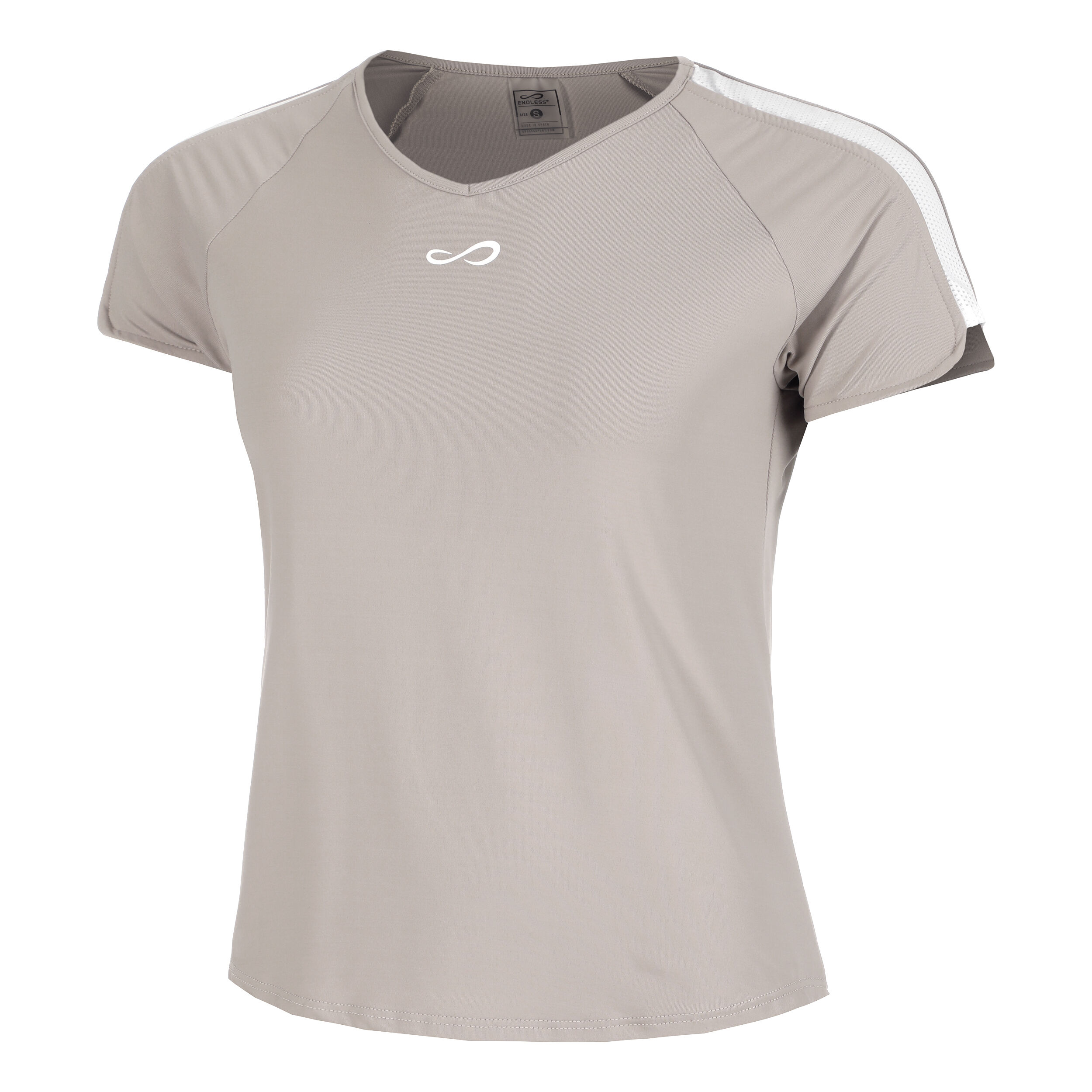 Endless Mesh T-shirt Femmes - Crème