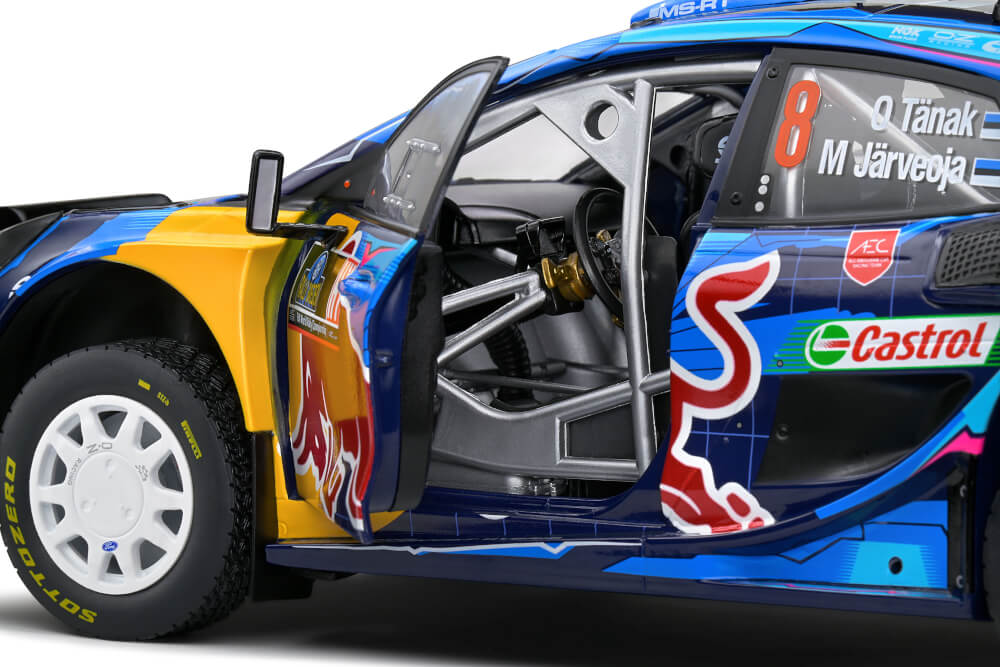 1:18 Ford Puma Rally1 Hybrid #8 blau
