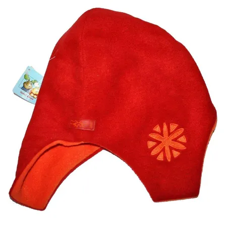 NICI Mütze Detlef & Rosa Rot/Orange mit Muster Größe M