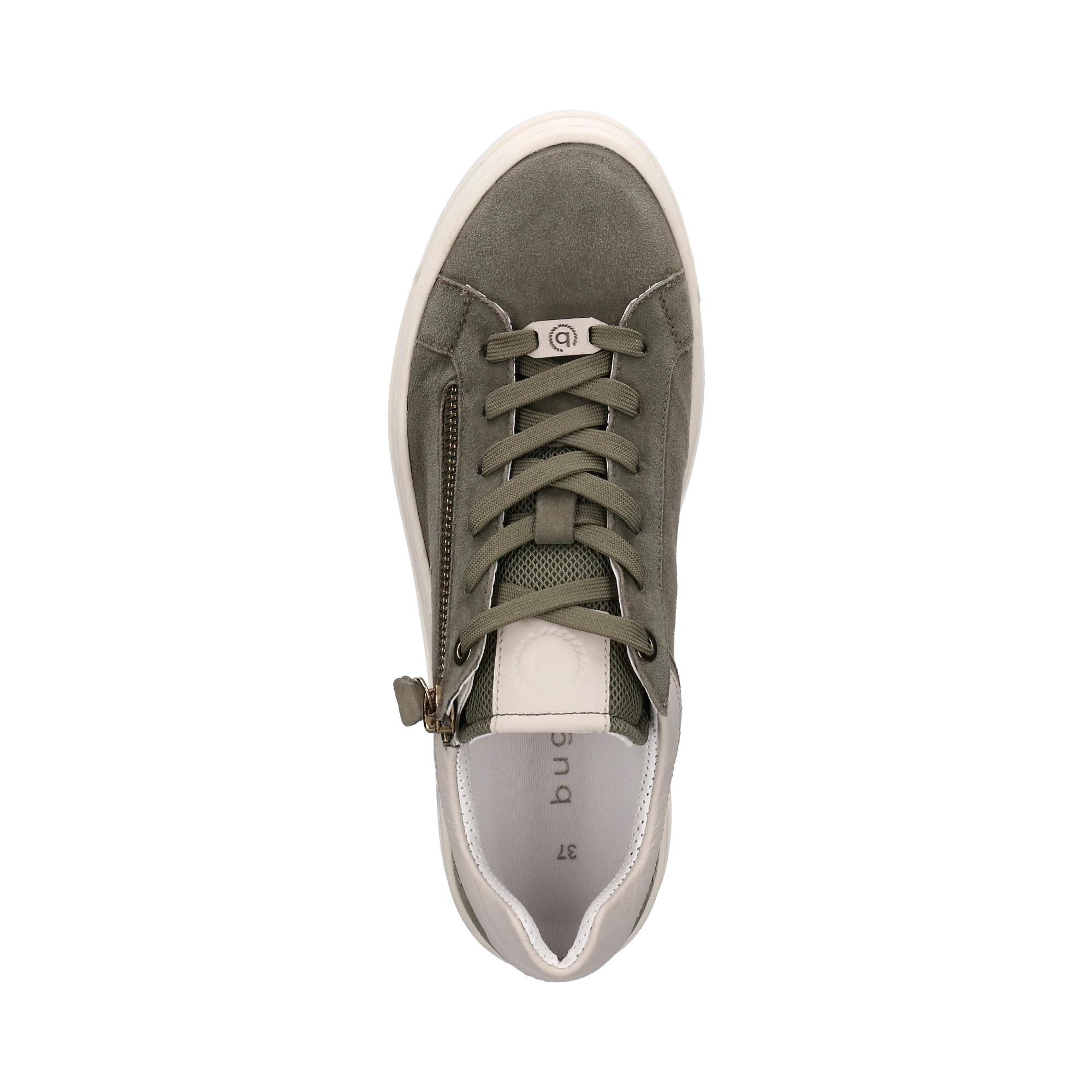 Leder Sneaker grün