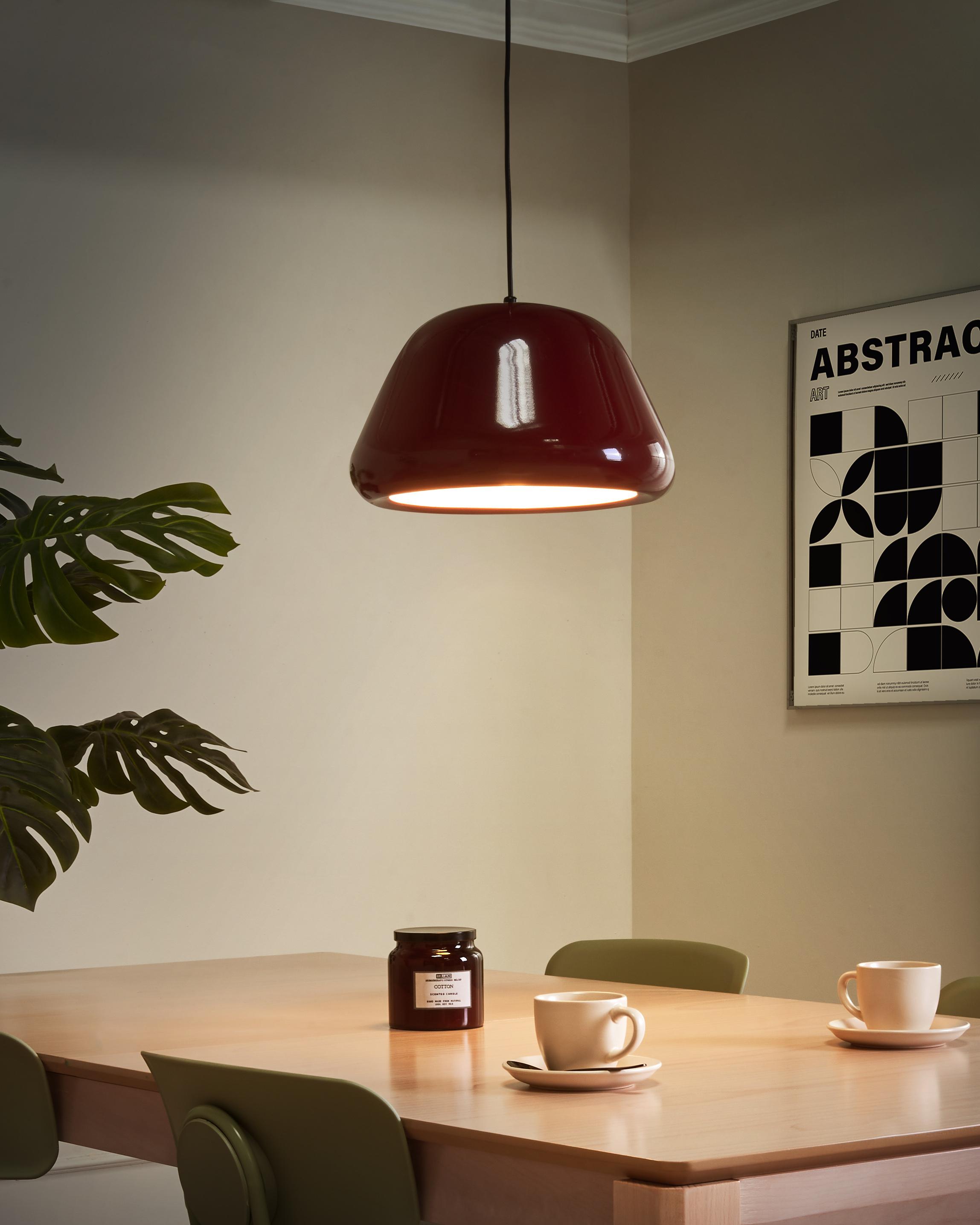 Hanglamp JOKU Metaal Rood