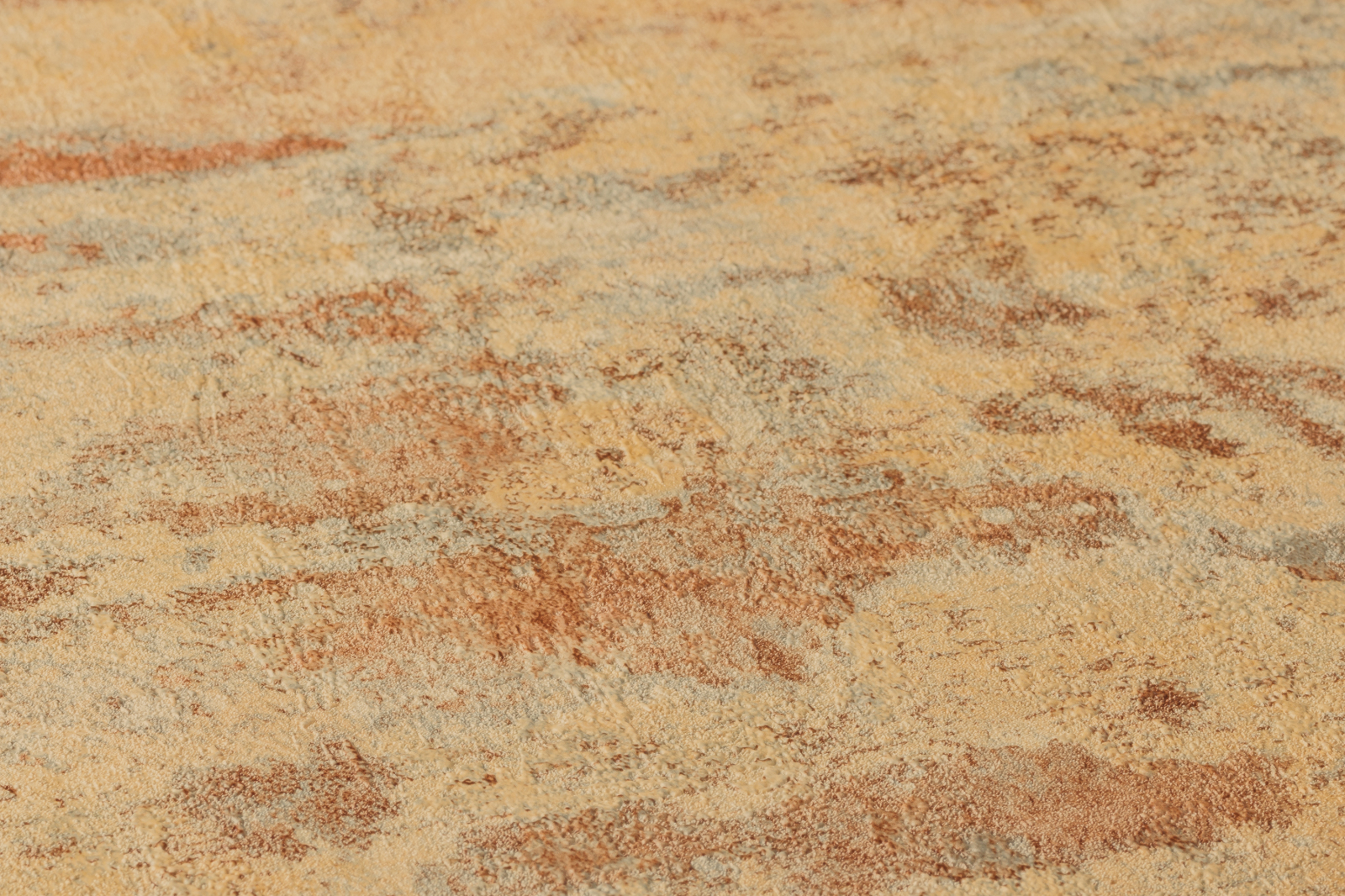 Vliestapete ELEMENTS - orange-grau - 10 Meter