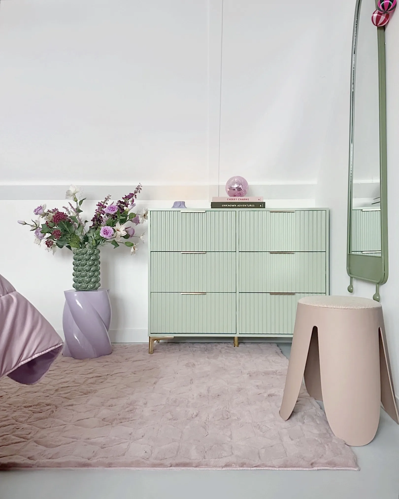 Kunstbontkleed THATTA Roze 160 x 230 cm