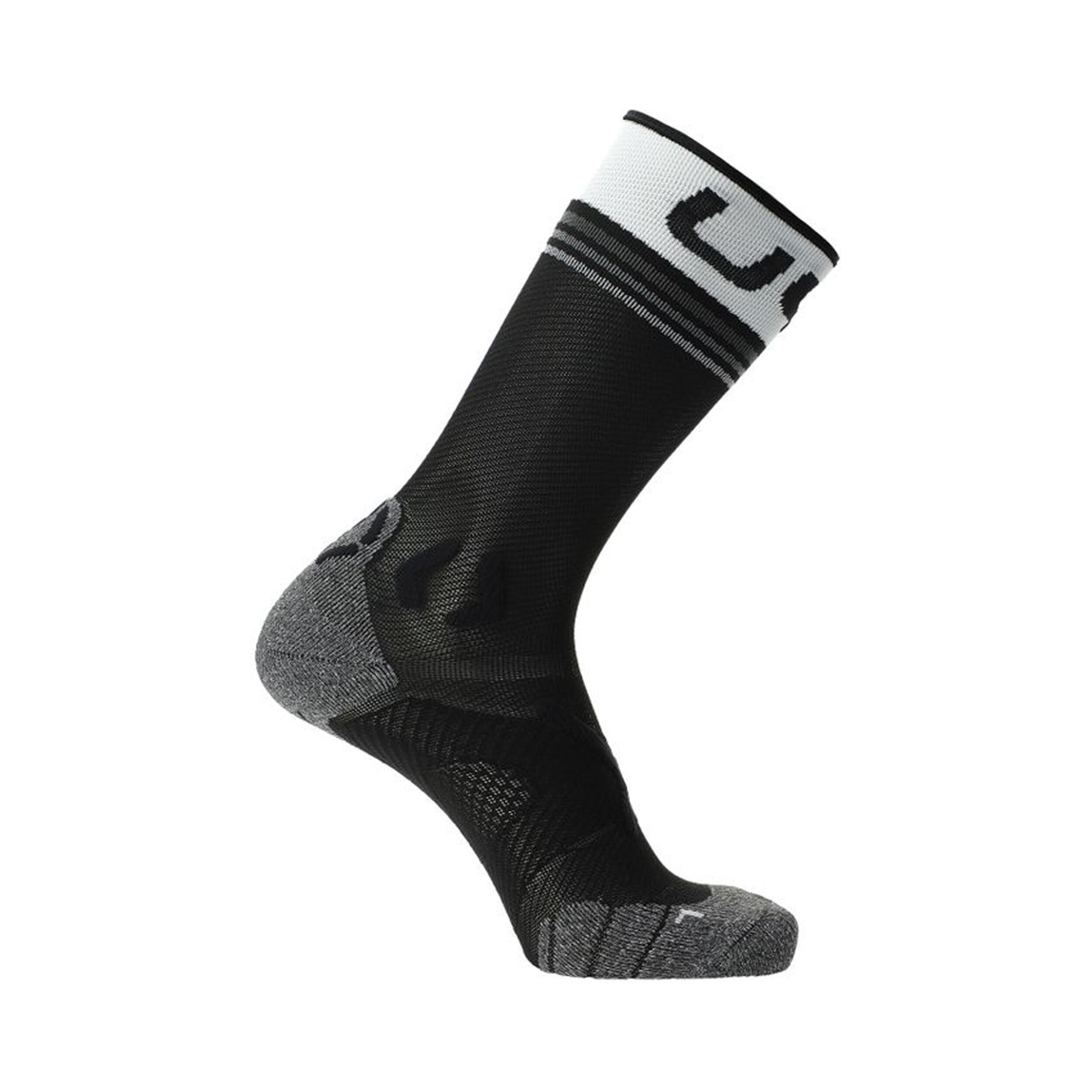 UYN Runner's One Chaussettes De Running Hommes - Noir , Blanc