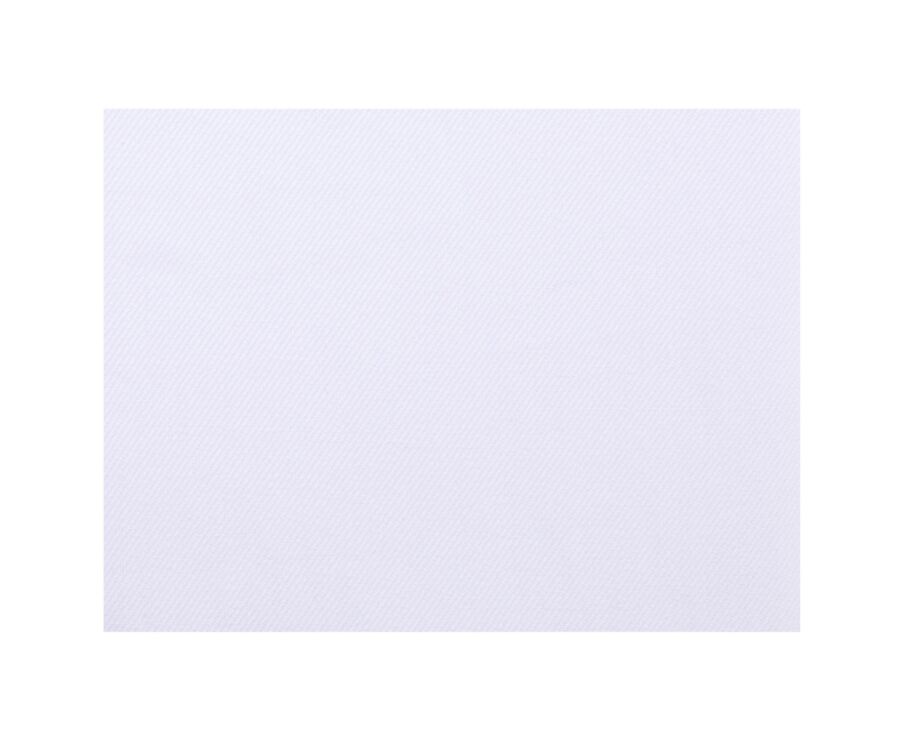Chemise blanche coton twill - CAUBERT