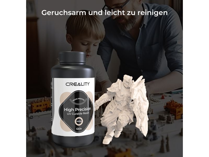 Creality Resin LCD 8K, 1000g, Dunkelgrau UV Resin für DLP / SLA 3D Drucker