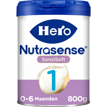 Hero Nutrasense Sensisoft 1 0-6 Maanden Volledige Zuigelingenvoeding 800 g