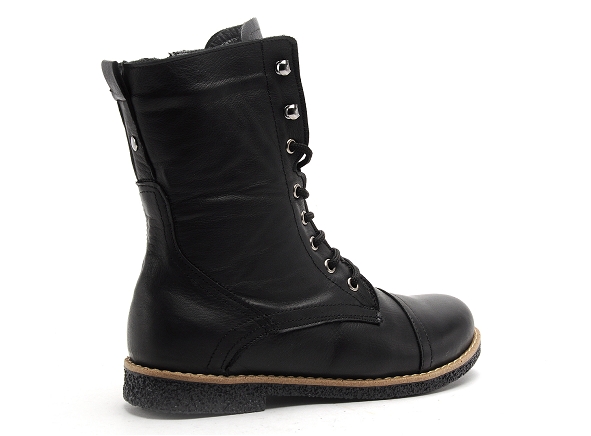 Andrea conti boots bottine plates femme 0348894 noir