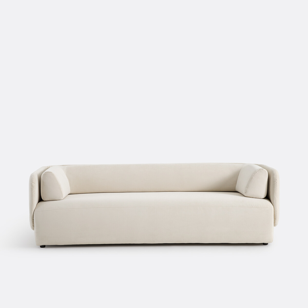 LA REDOUTE INTERIEURS<br>Banco, 3-zit em fluweel, Méridiano