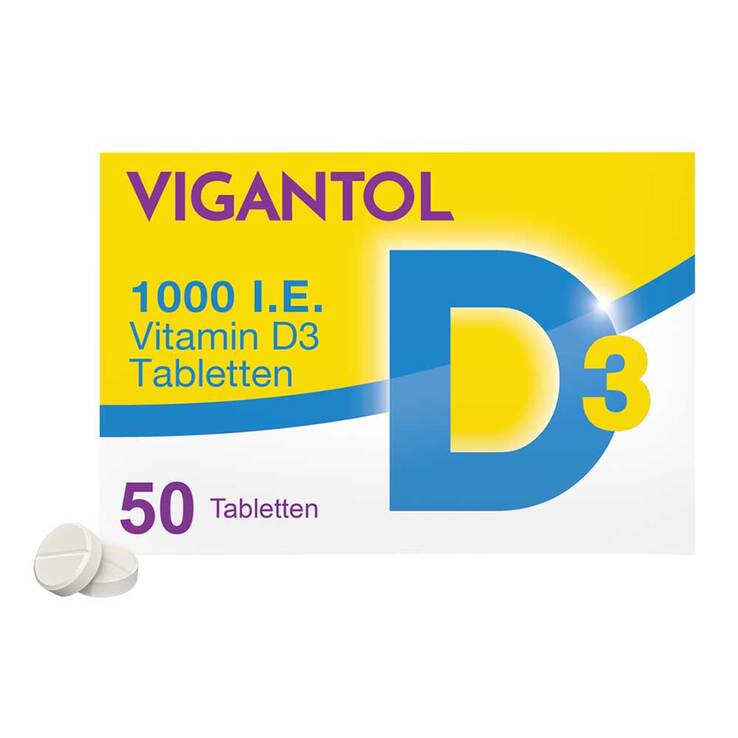 Vigantol 1.000 I.E. Vitamin D3 Tabletten, 50 St