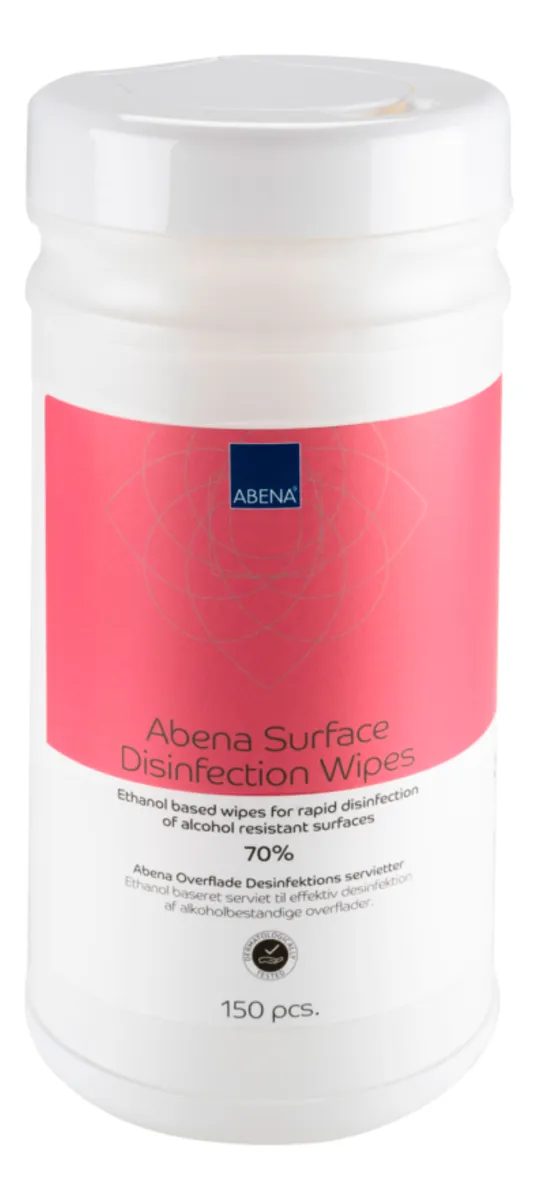 Abena Overfladedesinfektion servietter 70% ethanol - 150 stk.