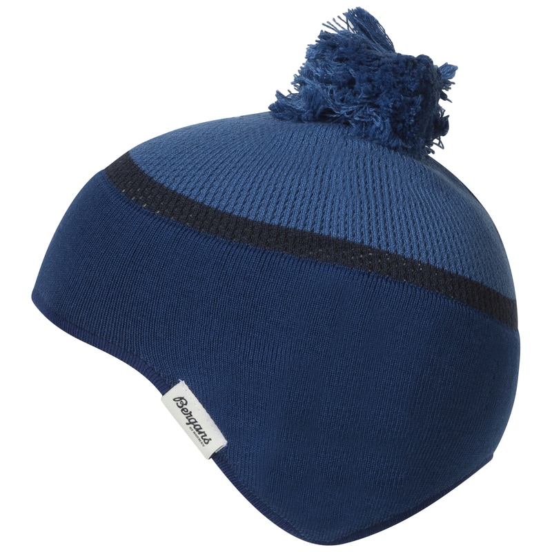 Bergans Earflap Kids Beanie<br>Varm og deilig lue til barn!