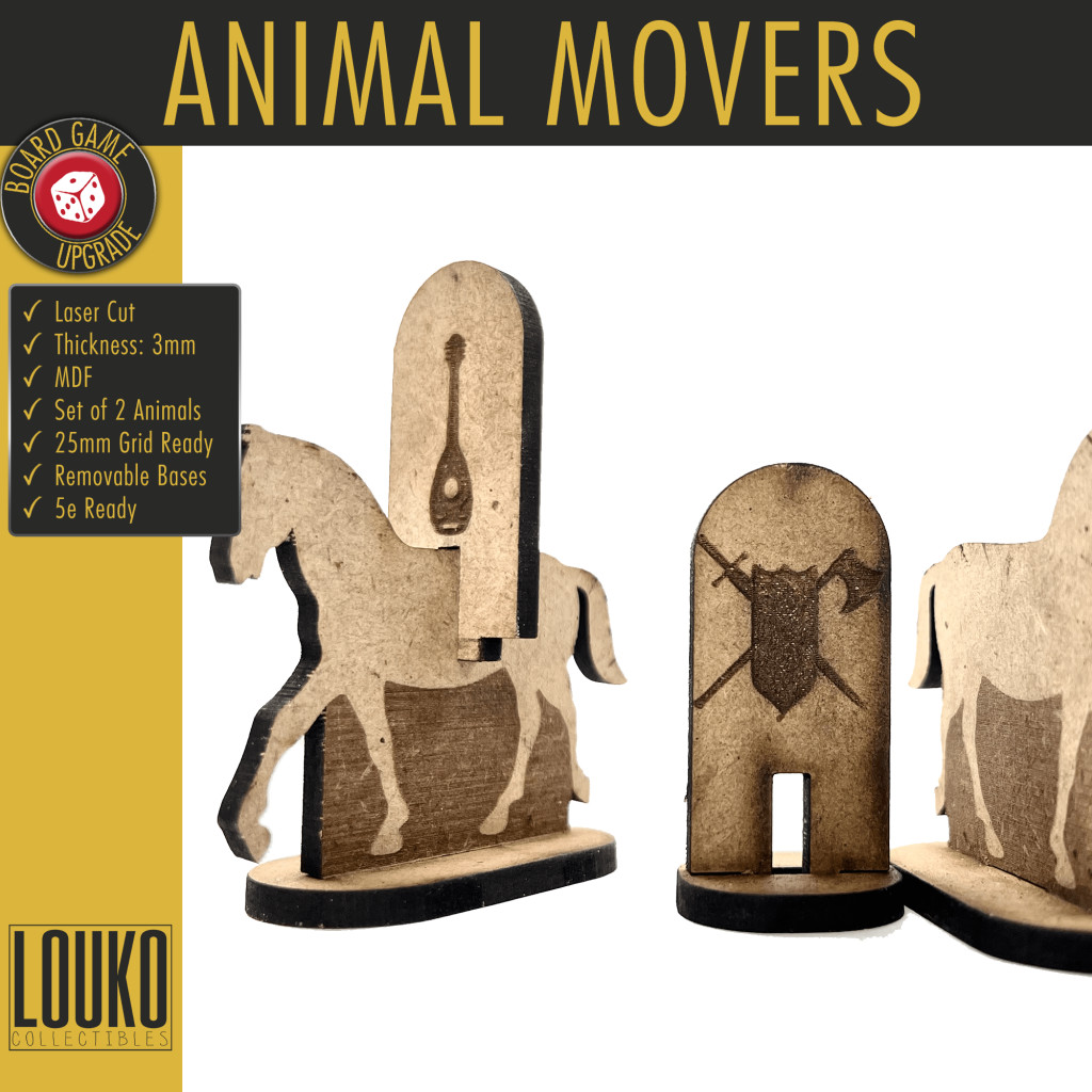 Standees Animaux pour JDR - Chiens