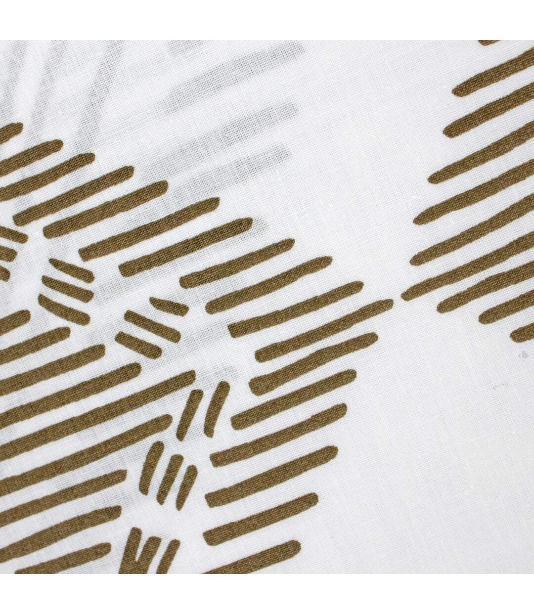 Drap plat 280x310 cm coton RAMATUELLE ecru ficelle
