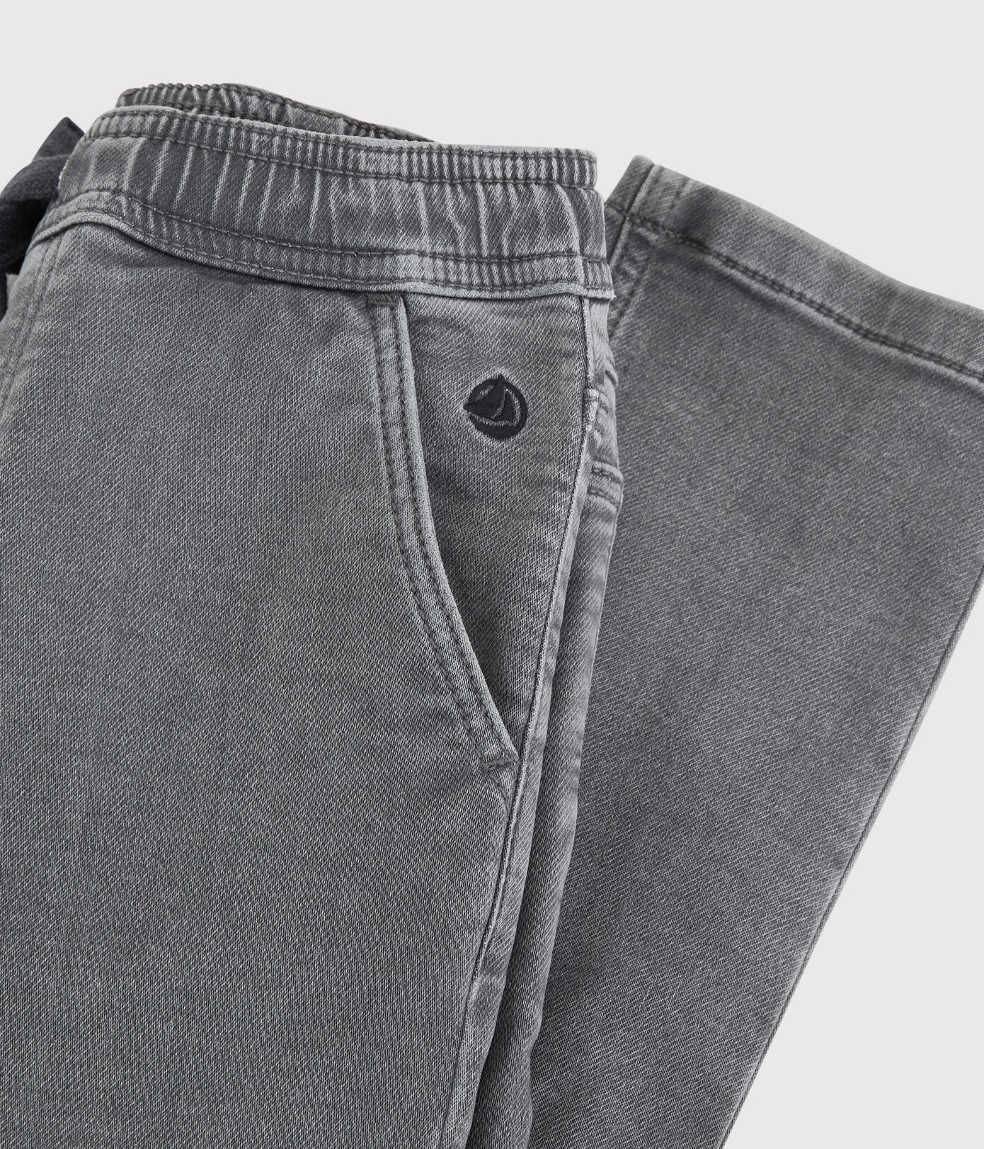 Pantalon denim responsable regular enfant garçon