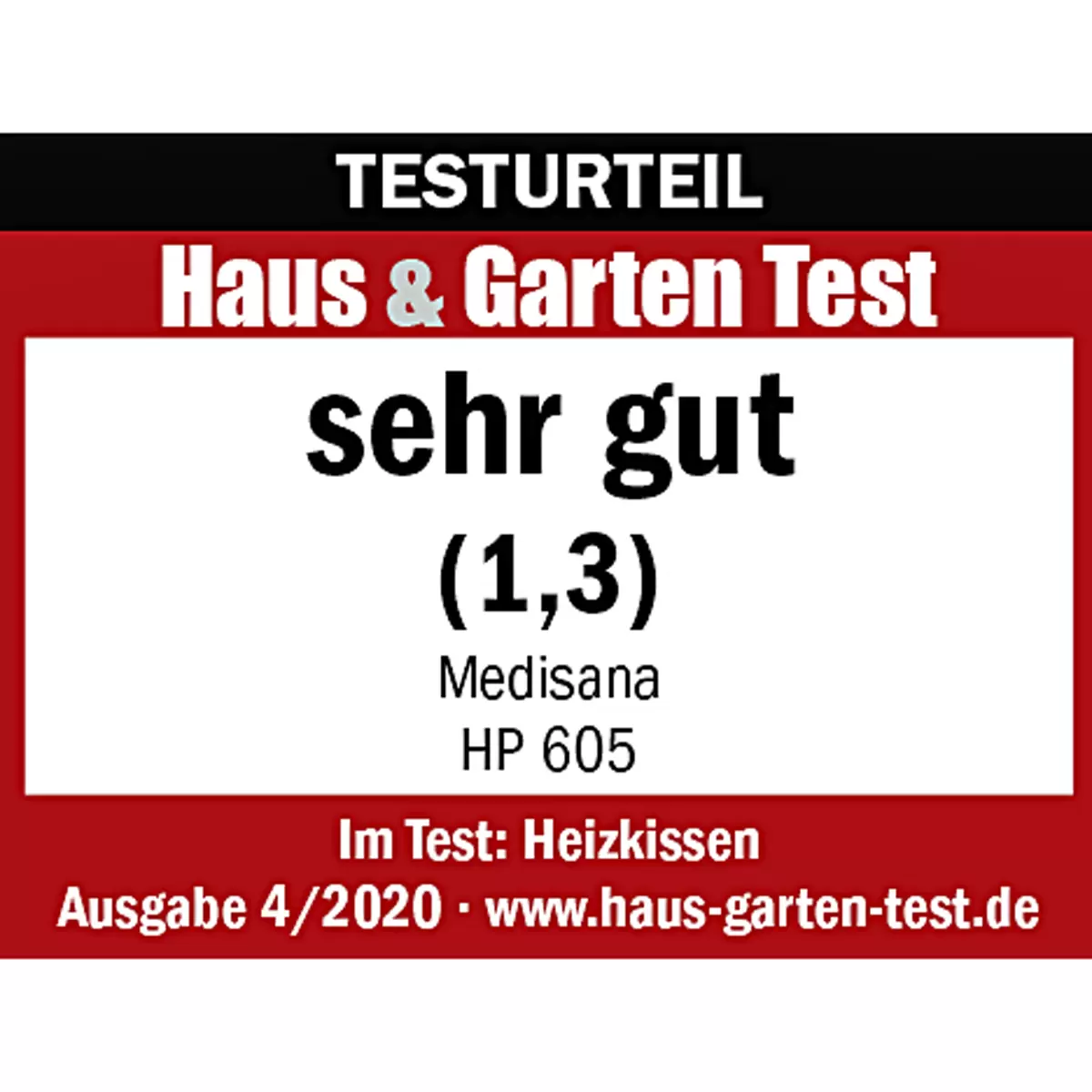 Heizkissen HP605 Medisana Grau