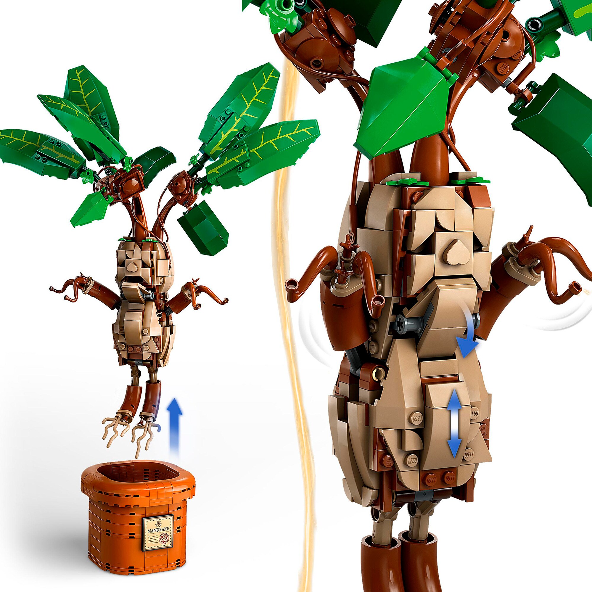 LEGO Konstruktionsspielzeug Harry Potter Zaubertrankpflanze: Alraune