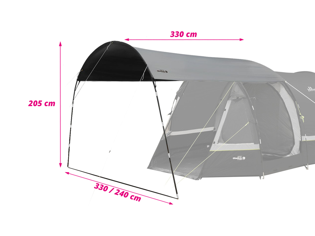 Obelink Soleil Mini CoolDark tentluifel