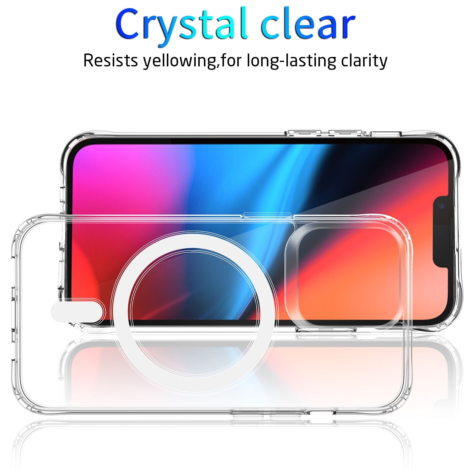 MagSafe Hülle Handy Schutz für iPhone 14 13 12 11 Pro Max Magnet Case Cover Etui