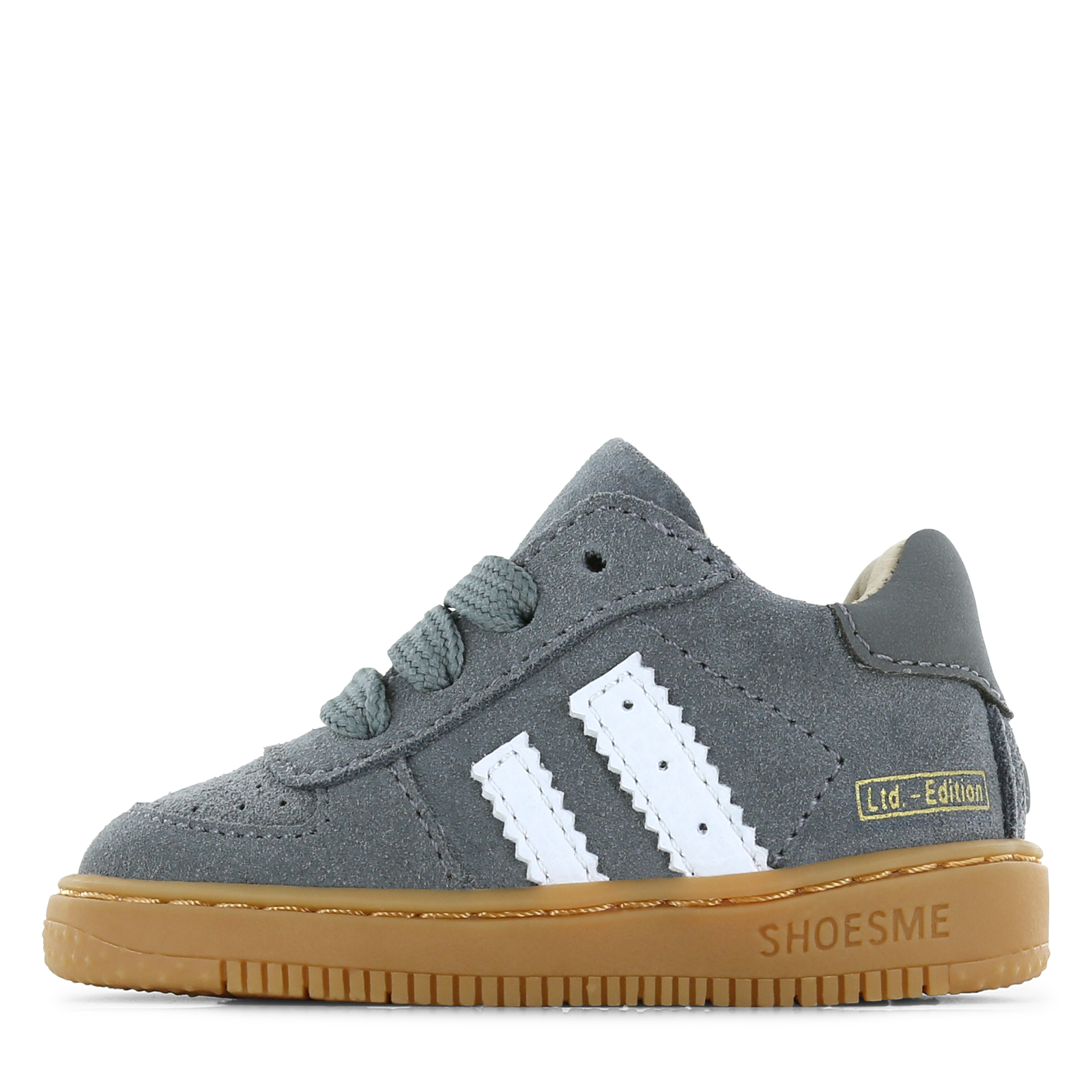 Shoesme Grau Wildleder Sneaker