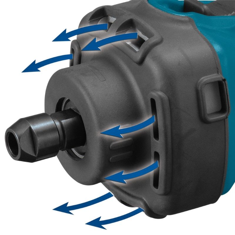 Makita DGD801Z 18V Li-ion accu rechte slijper body