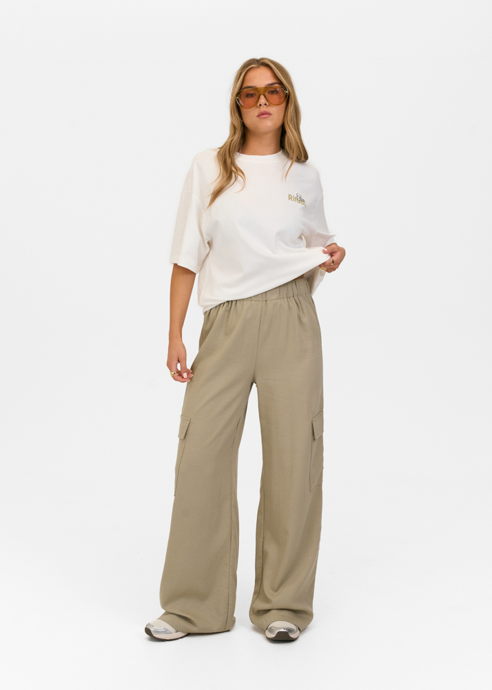 Luna cargo broek lichtgroen