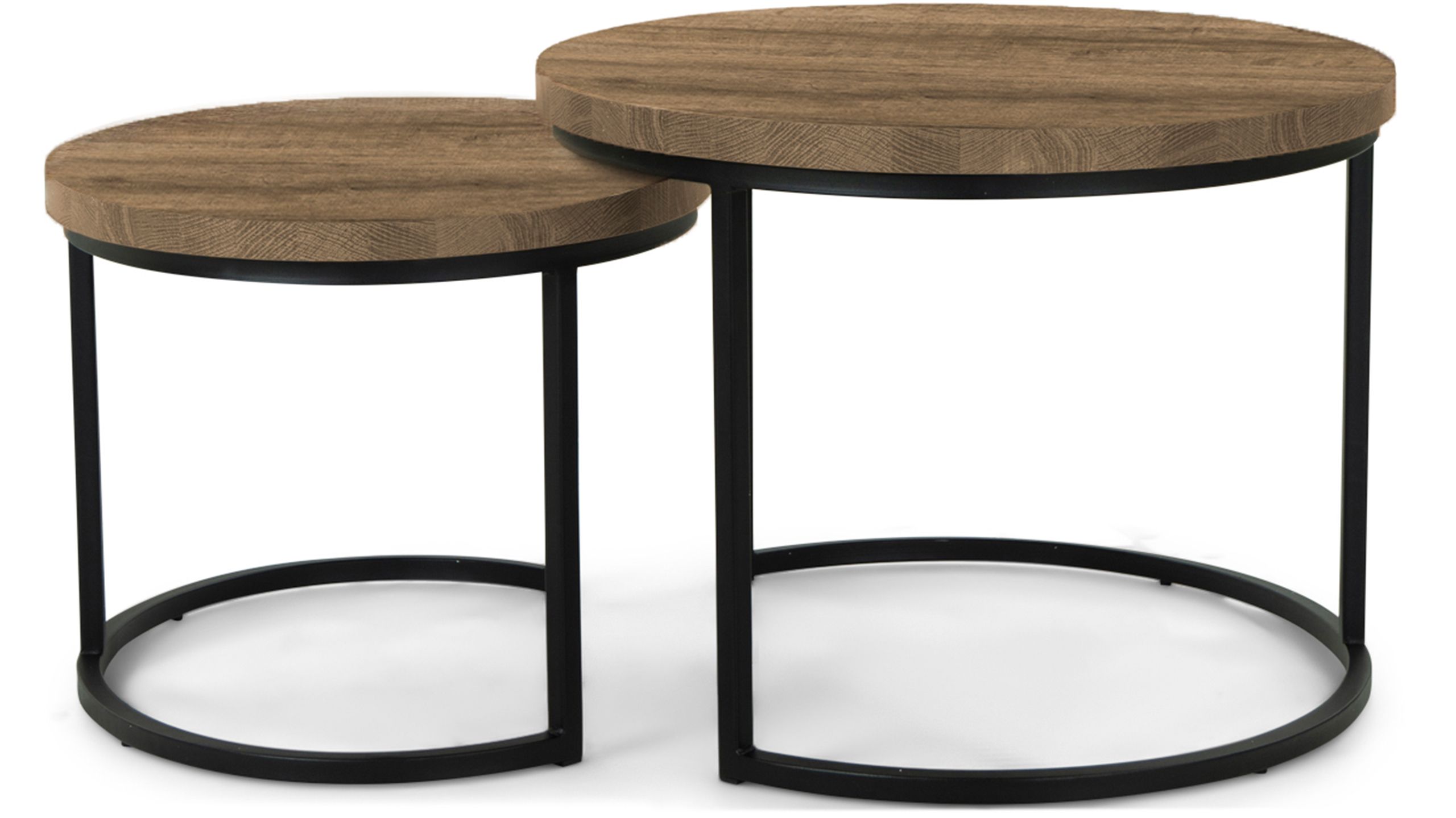 Salontafelset Oldwood -  Rutger B71 x D52 x H43 cm