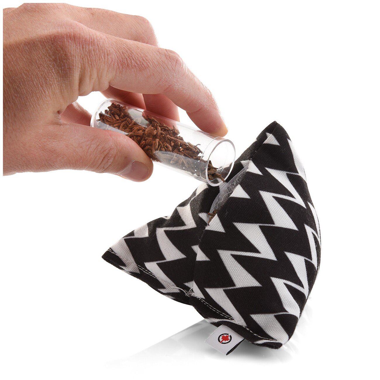 Canadian Cat Company Catnipspielzeug 6x Schmusepyramide Zig-Zag