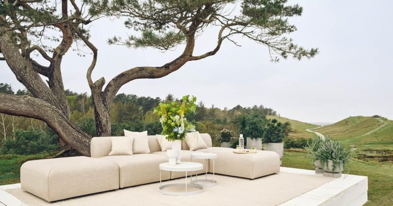 Bolia Kelo outdoor vloerkleed 170x240 zand
