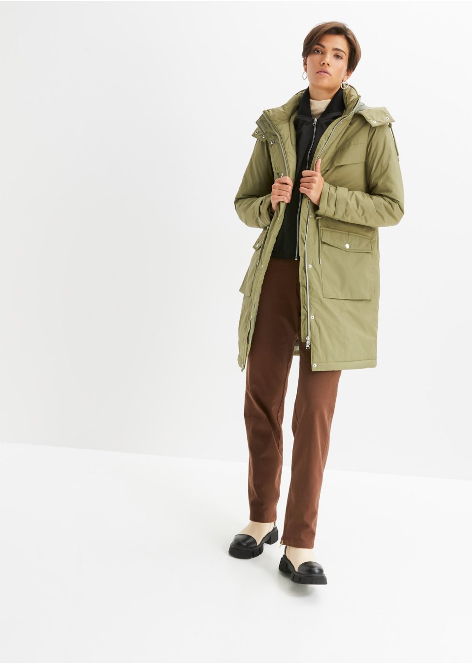 Parka doublée