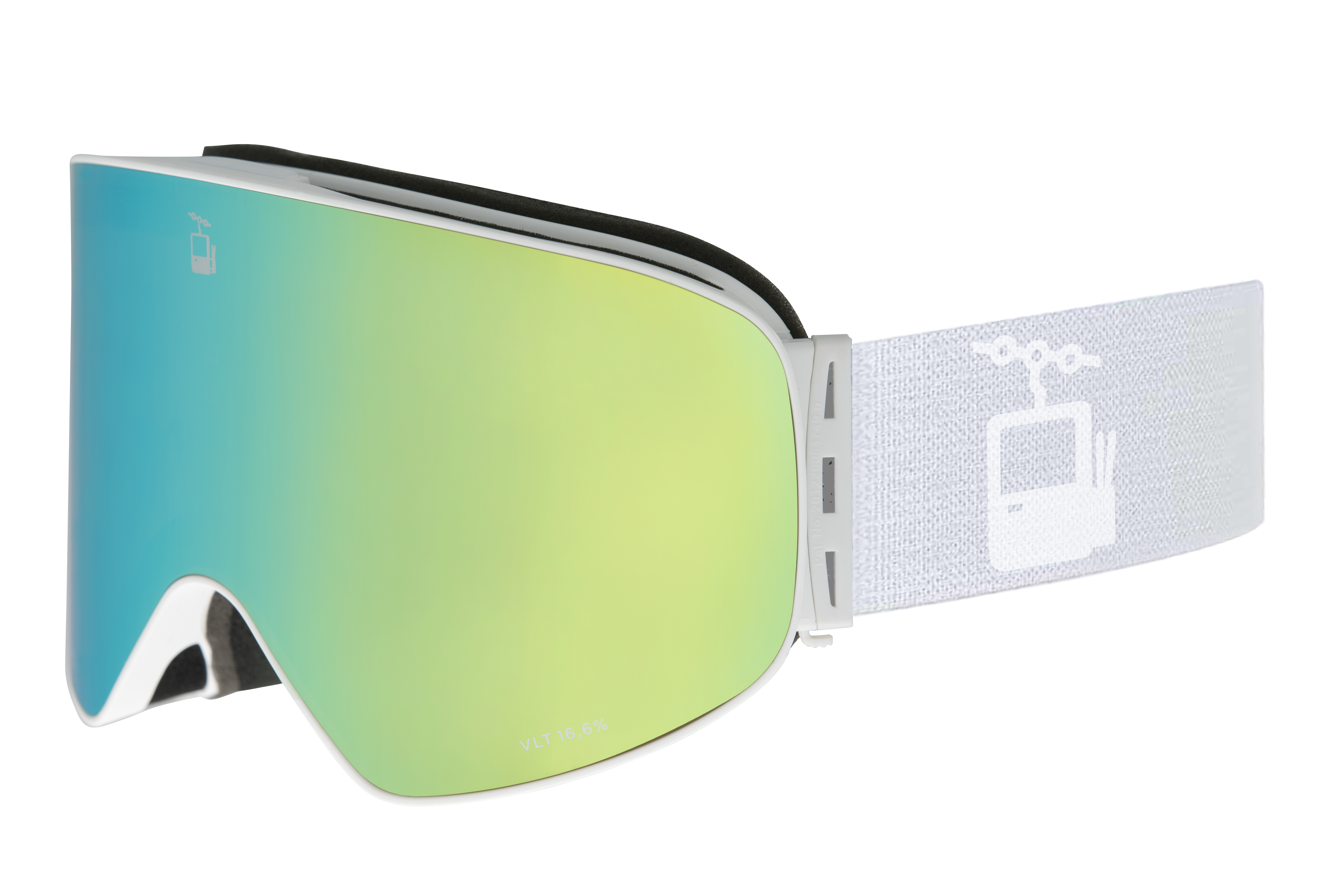 Outlaw Goggles - Premium Pack Hvit