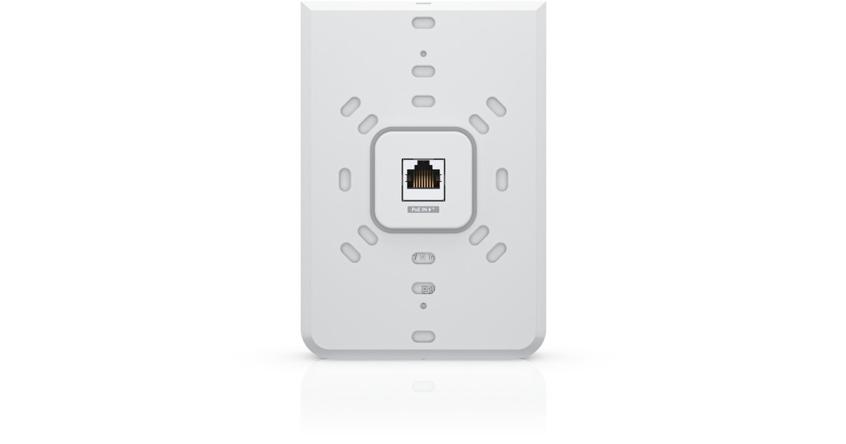 UbiquitiAccess Point U6 In-Wall  (Wit, PoE)