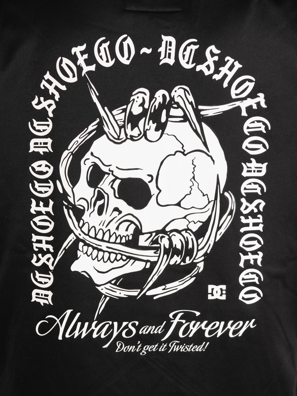 DC Twisted Shred Hoodie black