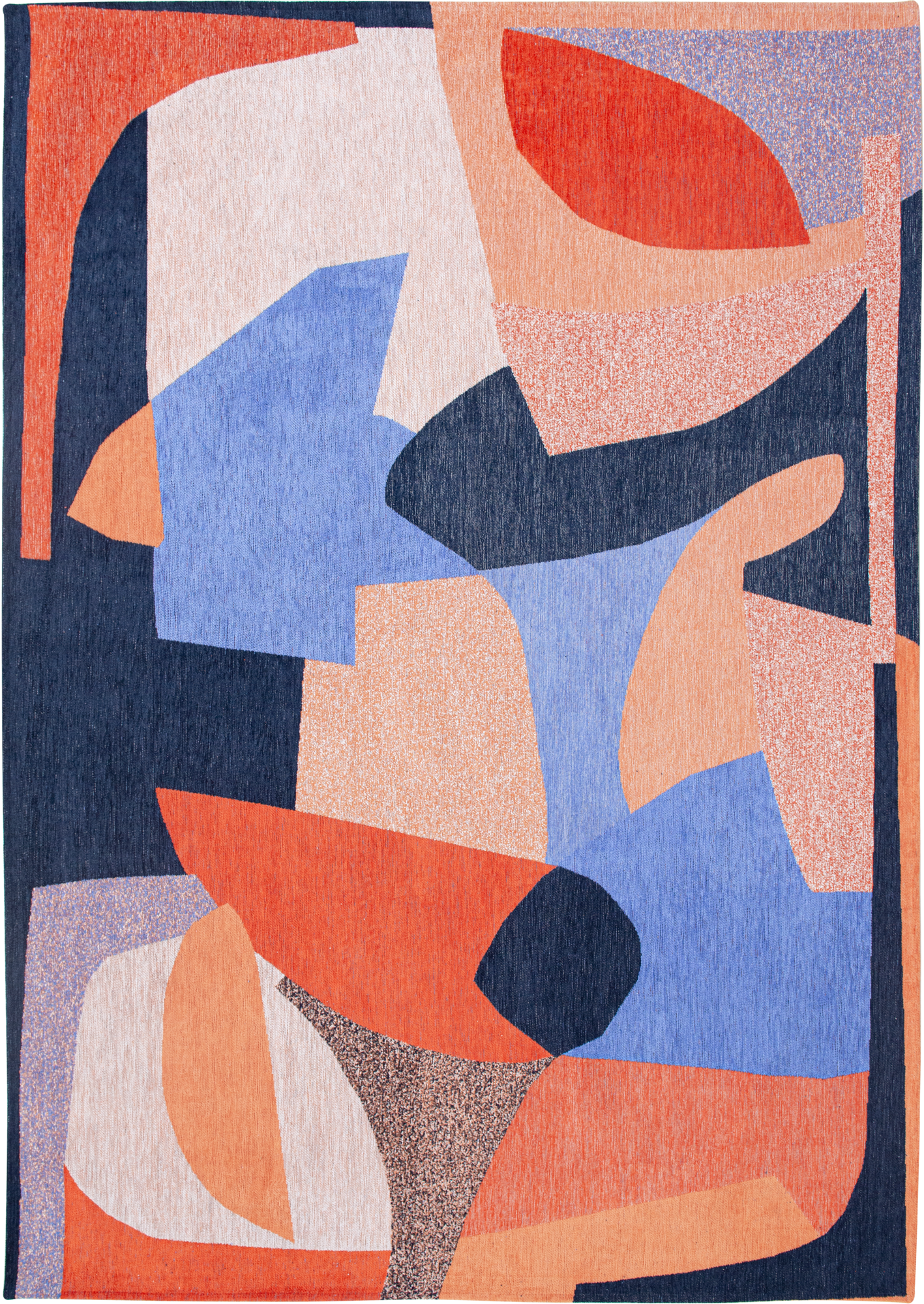 Ecorugs vloerkleed Shapes multicolor 280x390 cm