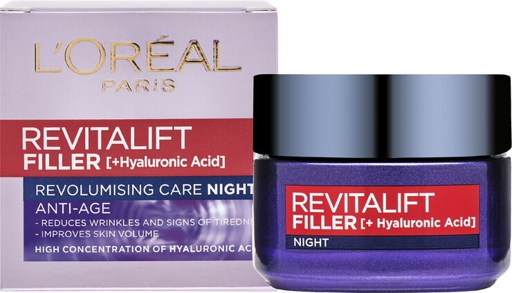 L'Oréal Paris Revitalift Filler Natcreme 50 ml.