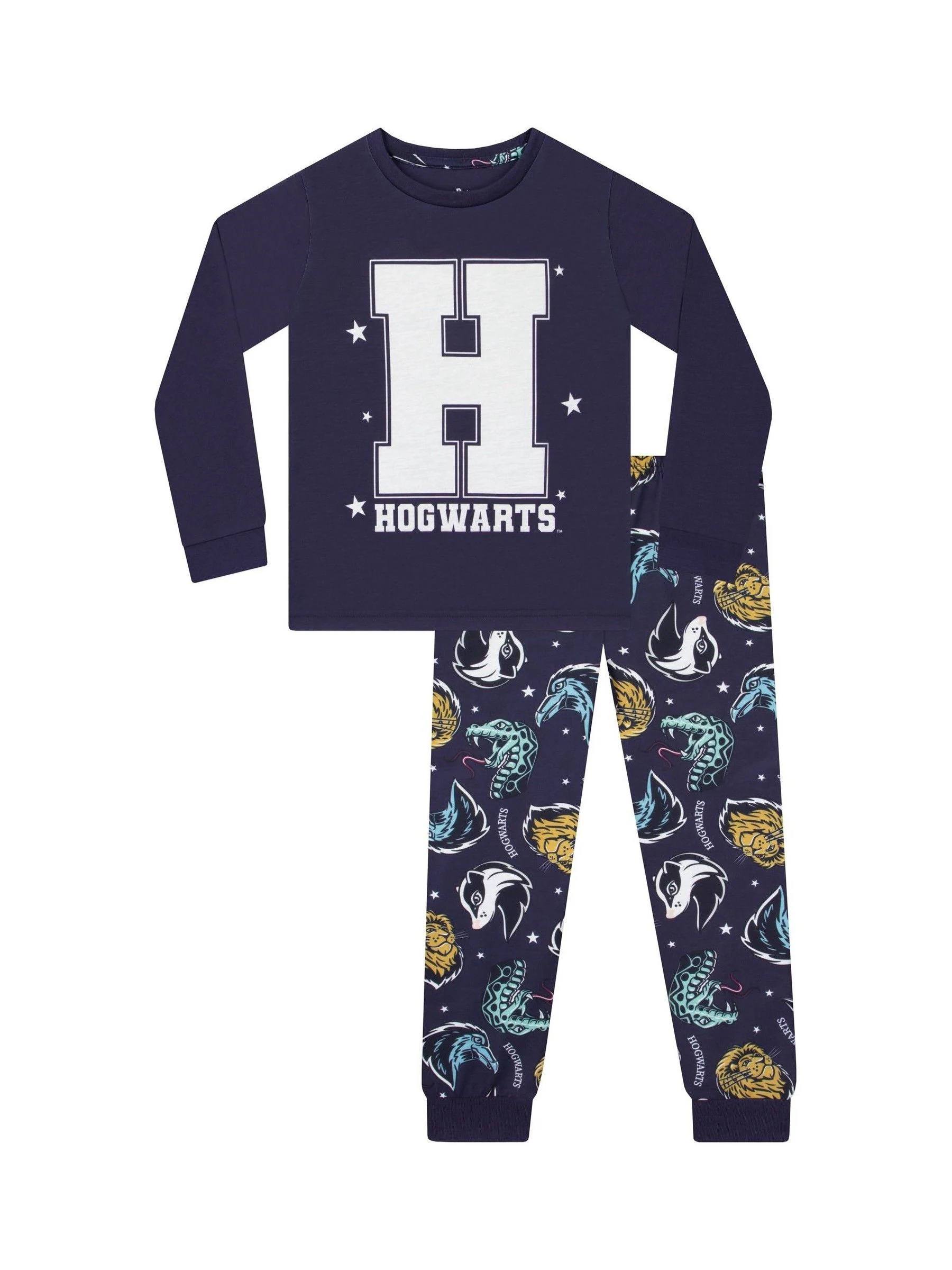 Character Harry Potter Hogwarts Long Sleeve Pyjamas