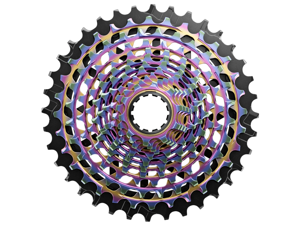 SRAM RED eTap AXS XG-1290 E1 kassette 12 Speed 10-36T Rainbow
