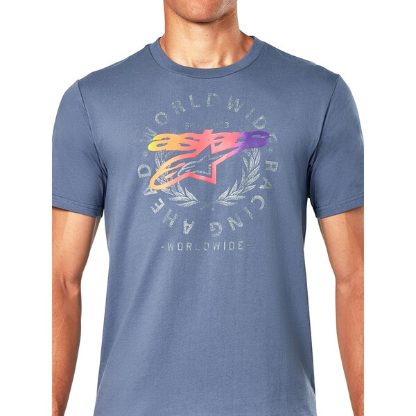 Alpinestars - T-shirt Overlay SS CSF Bleu