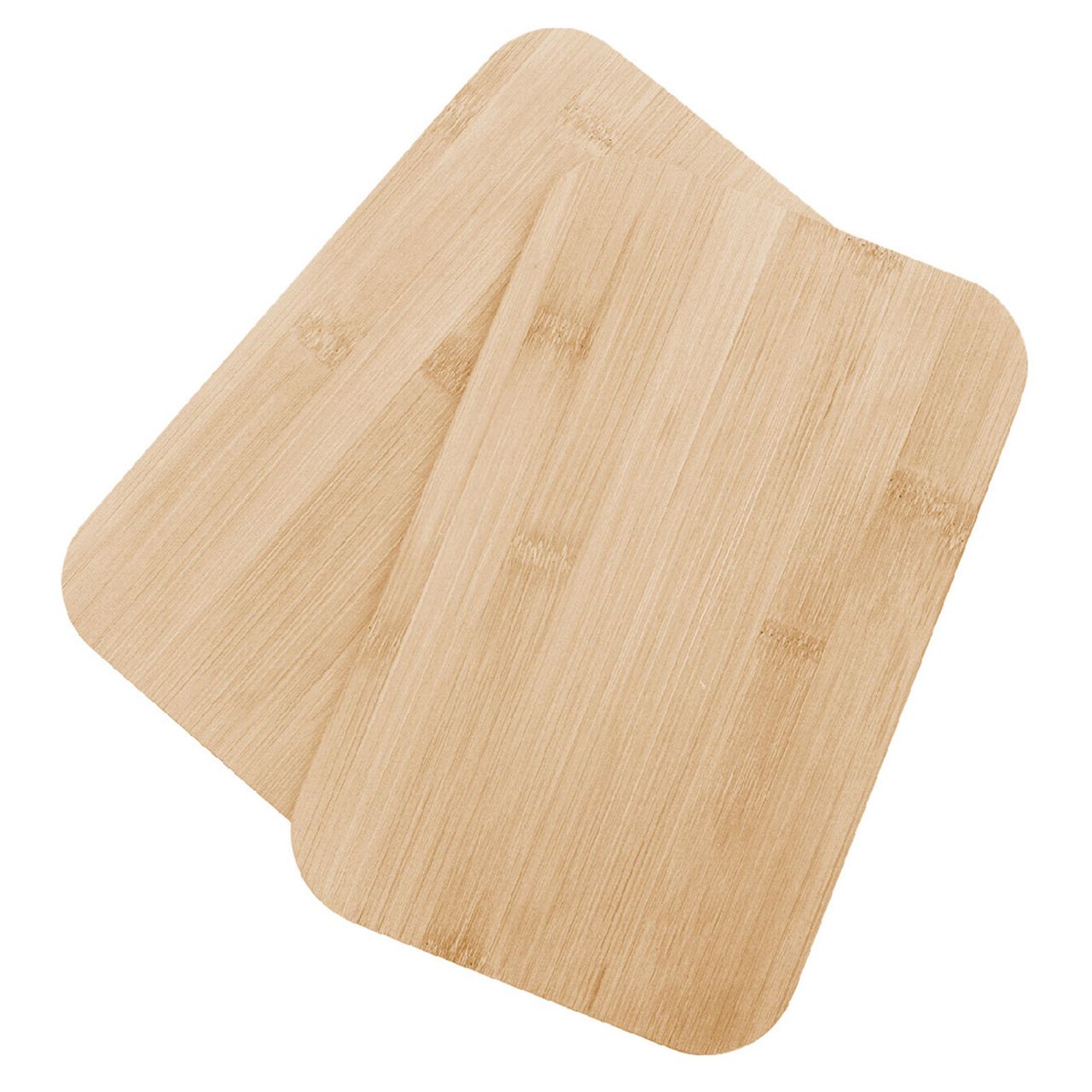 SSW Frühstücksbretter Set aus Bambus2-teilig, je 22x14x0,8cm