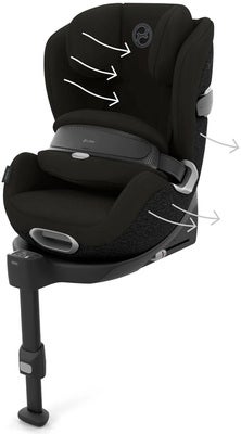 Cybex Anoris T2 i-Size Bilstol, Sepia Black