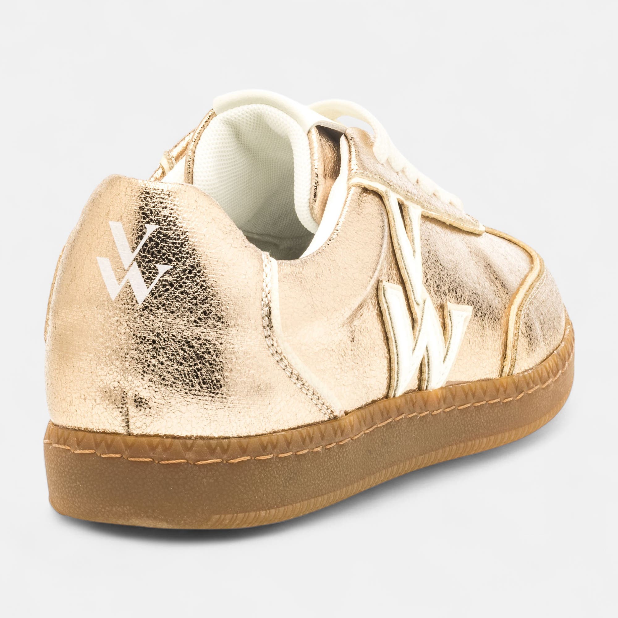 Baskets basses Femme or