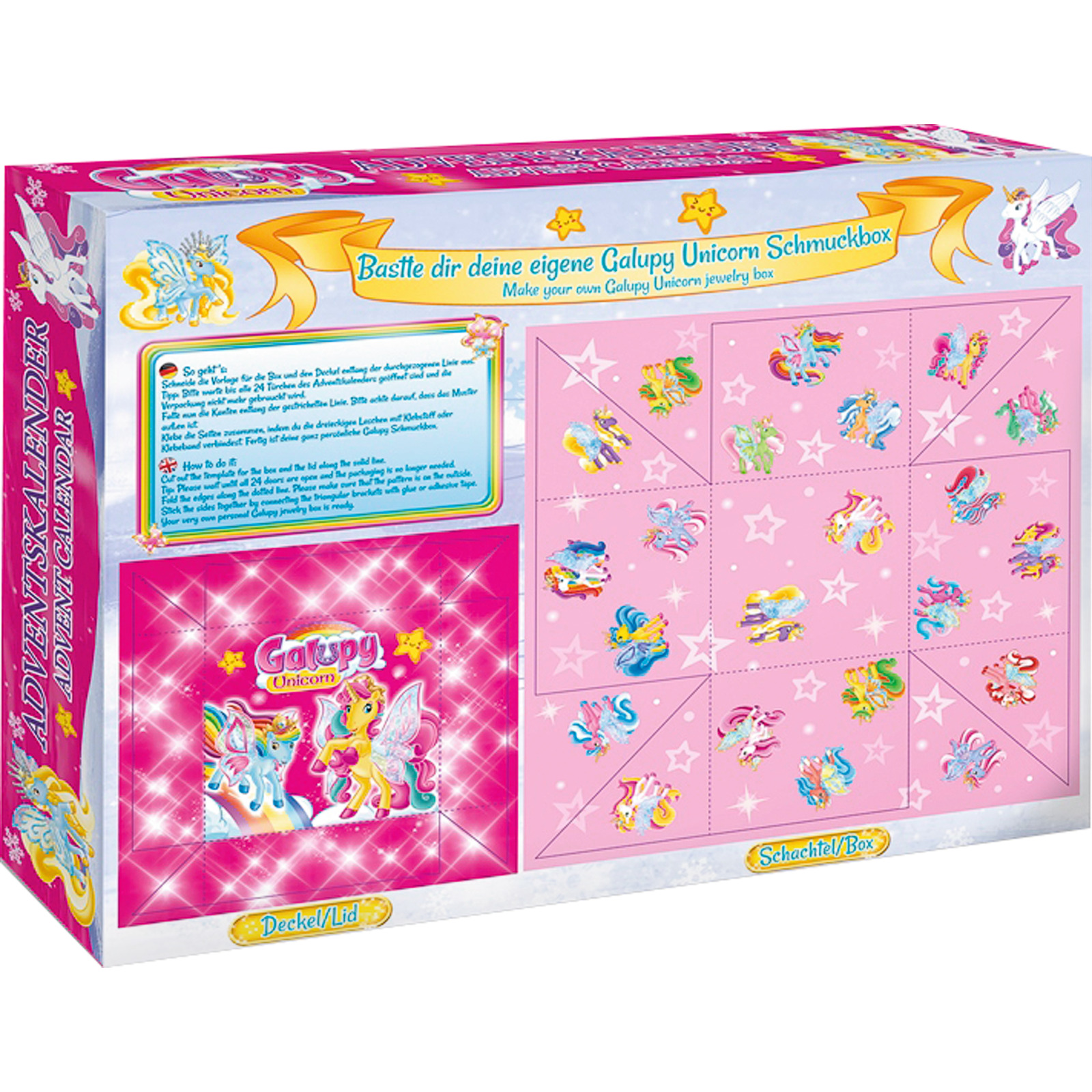 Adventskalender Galupy Einhorn